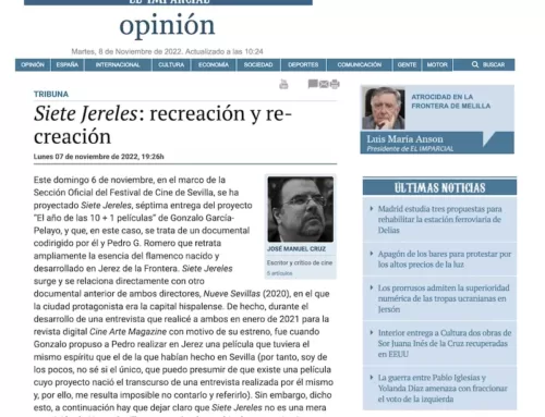 Crítica de José Manuel Cruz a Siete Jereles en El Imparcial