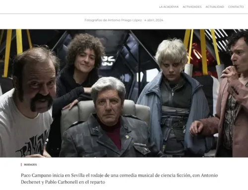 El director de cine Paco Campano inicia en Sevilla el rodaje de Cuántica Rave